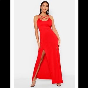 Sexy Red Maxi dress 💄